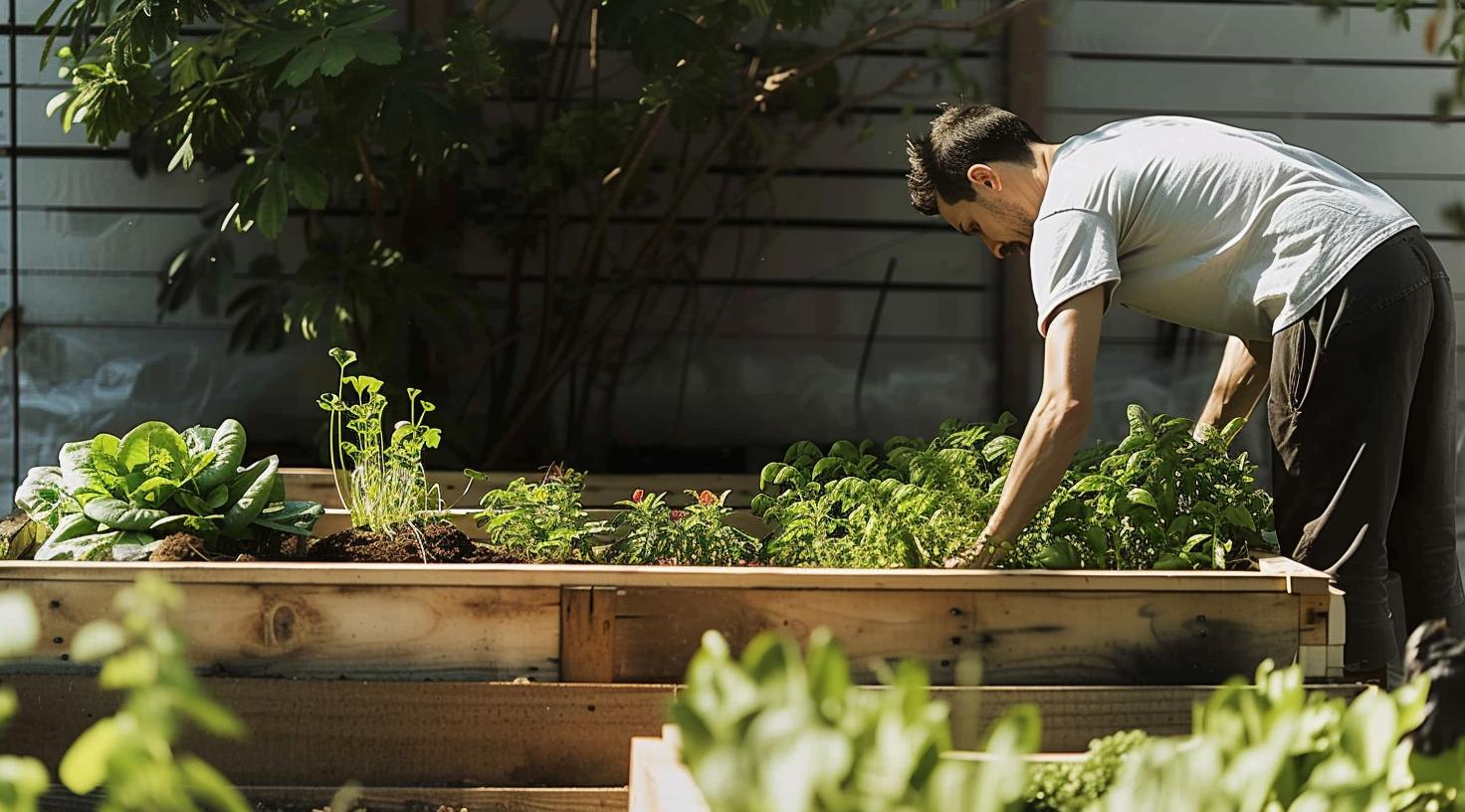 Kreative Ideen für ein vertikales Gartenbeet